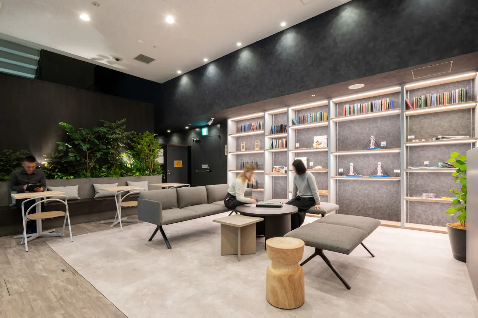 The library corner