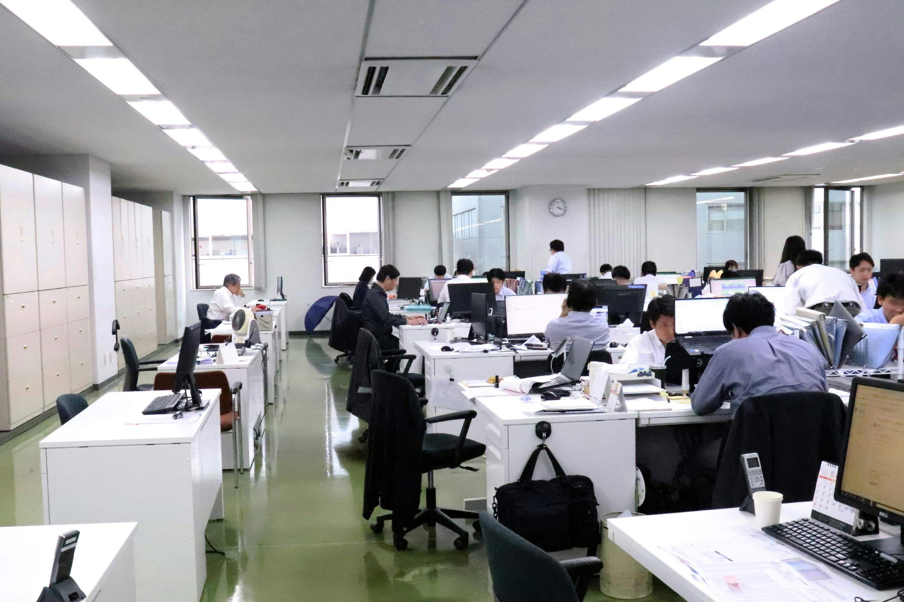 以前のオフィス
