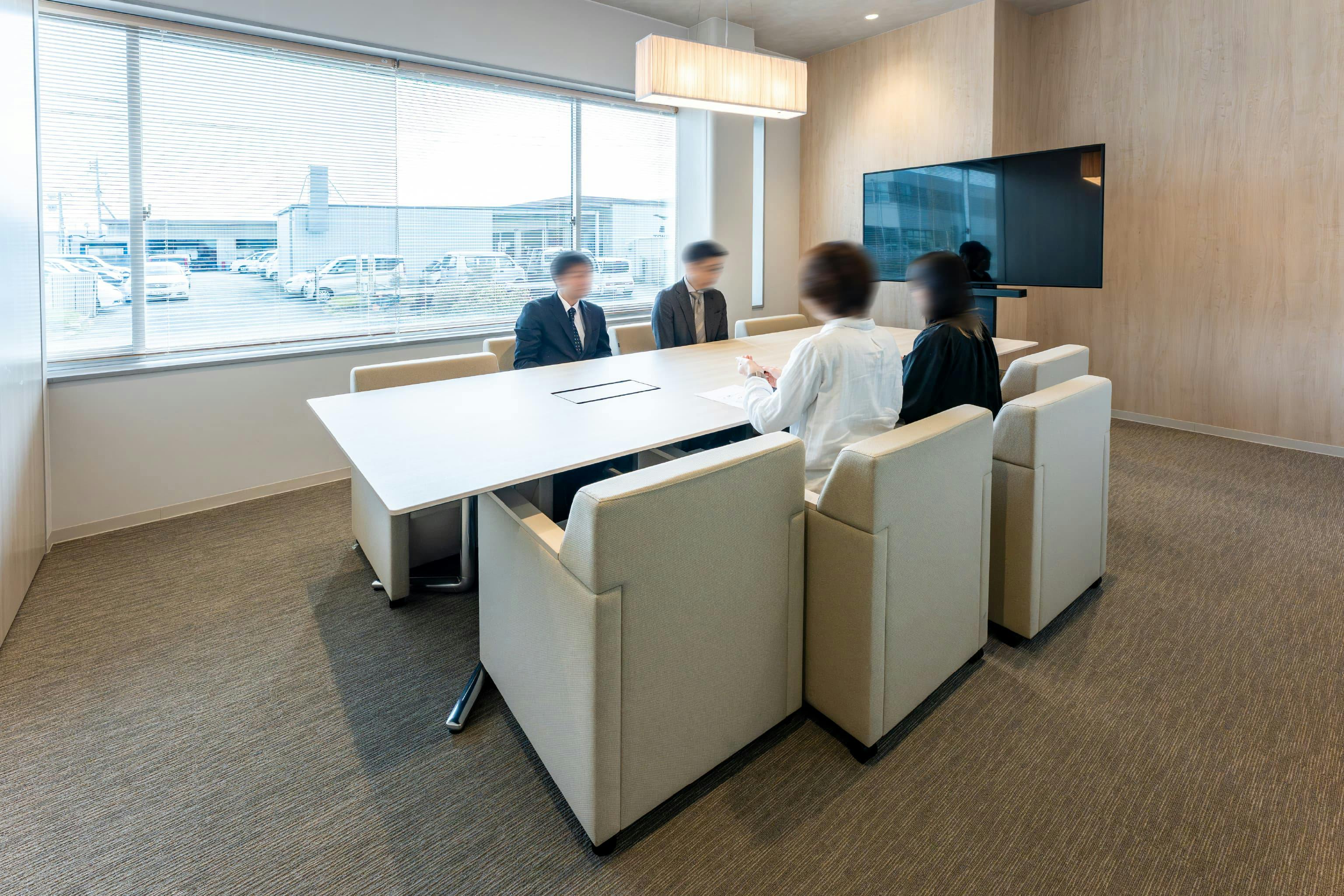 <em>応接室</em>  株式会社清永宇蔵商店 様