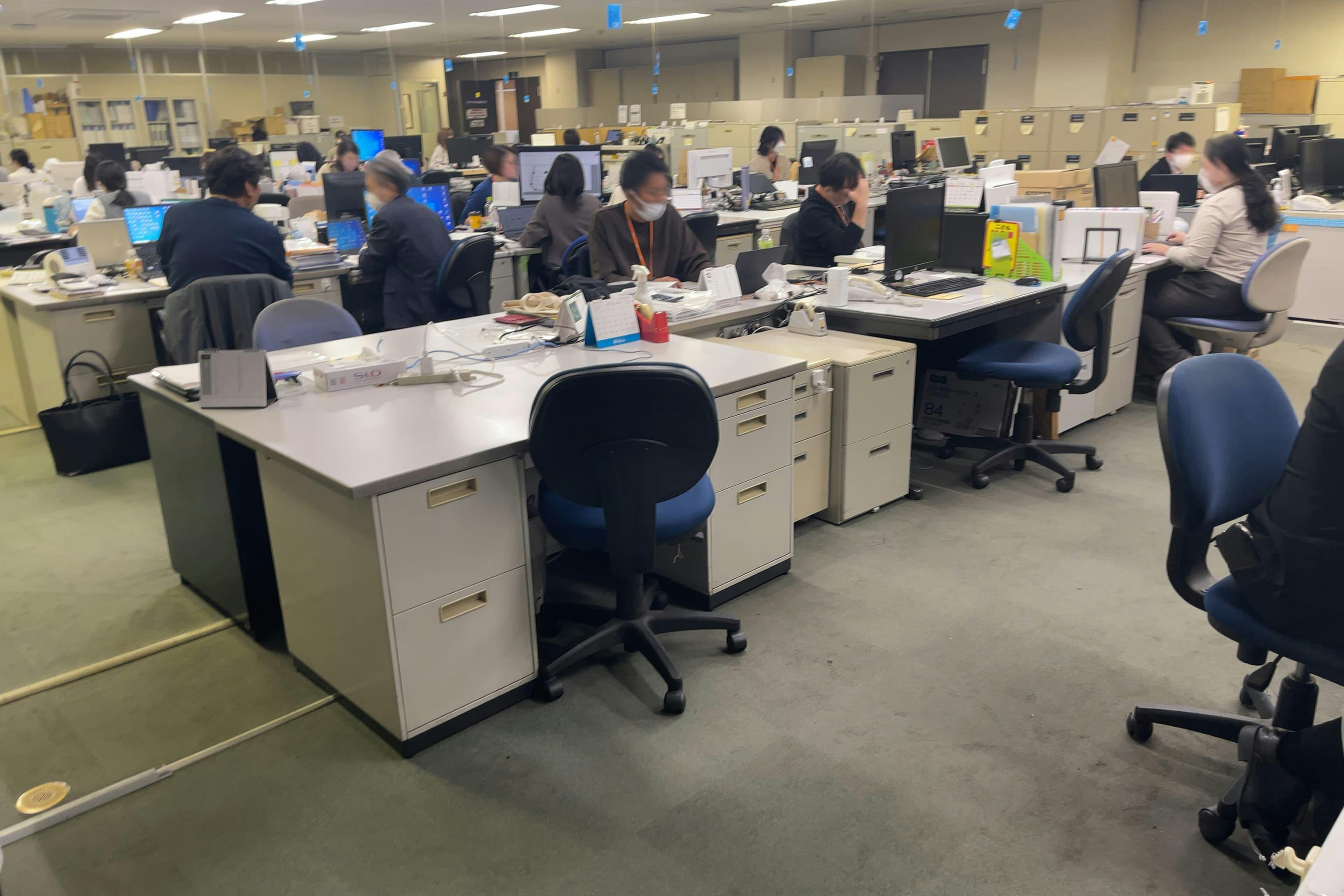 以前のオフィス