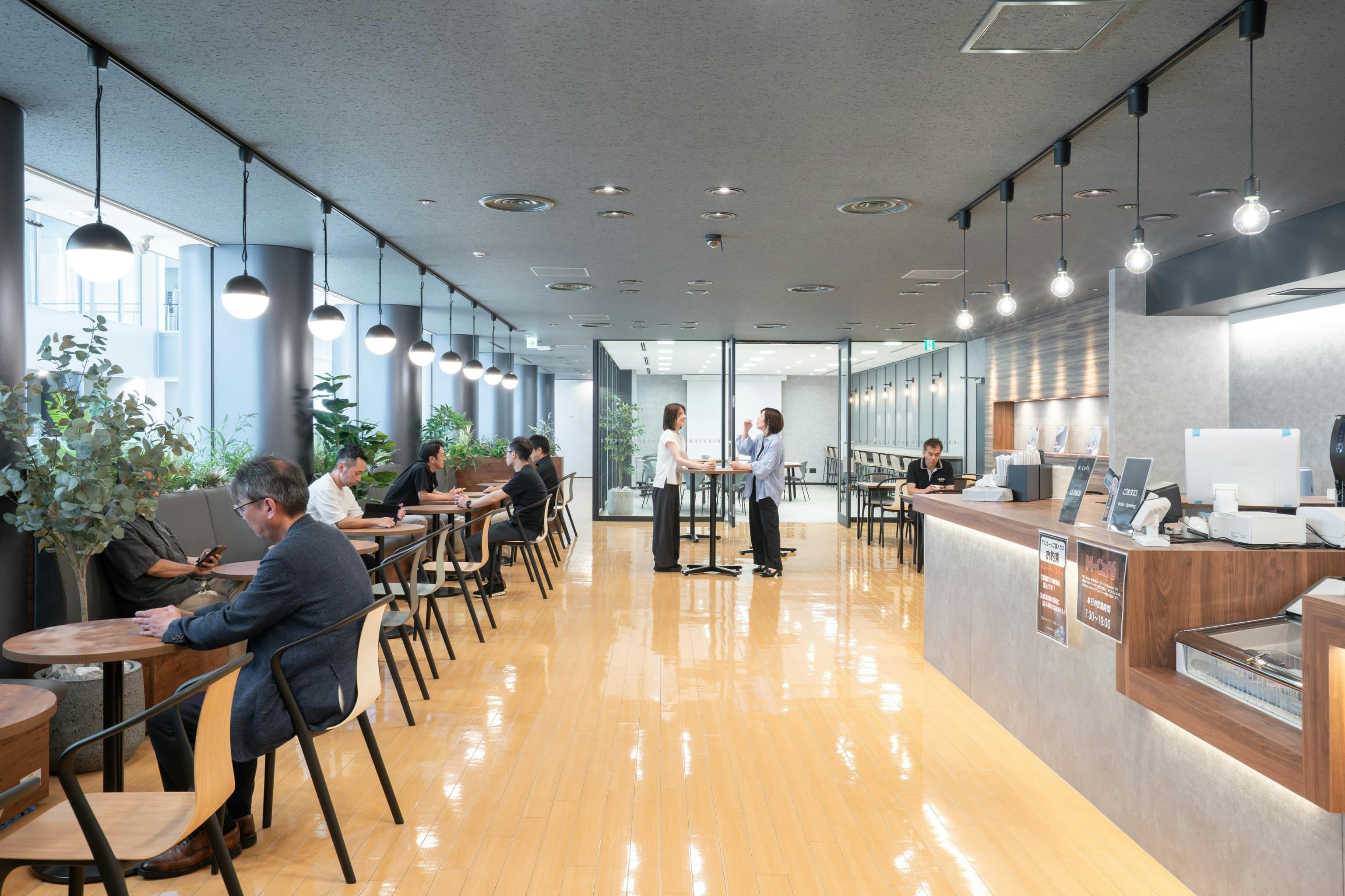 <em>6階リフレッシュエリア</em>  株式会社村田製作所 様