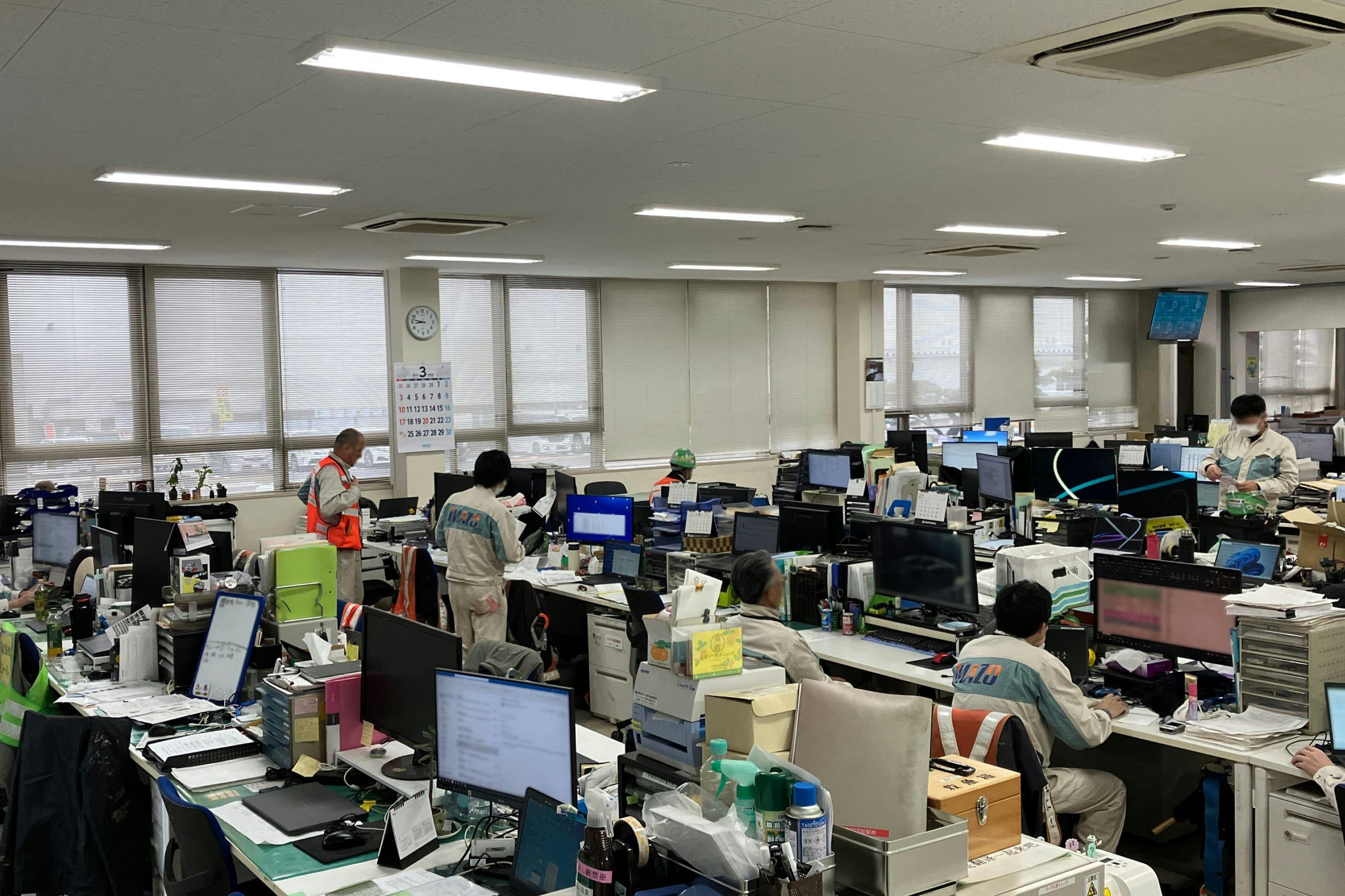 以前のオフィス