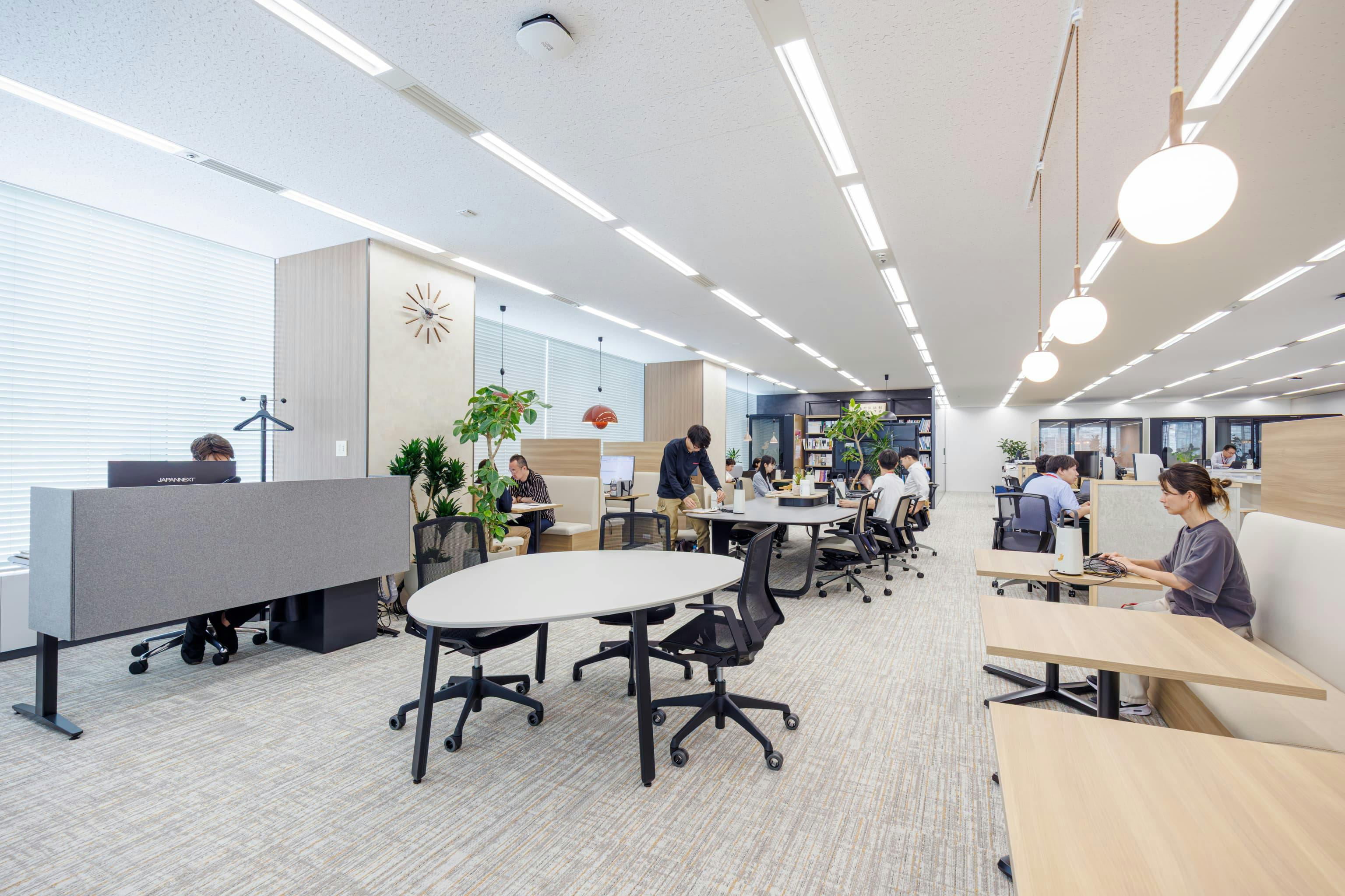 <em>執務エリア</em>  株式会社オカムラ 名古屋ラボオフィス『Cent Labo』