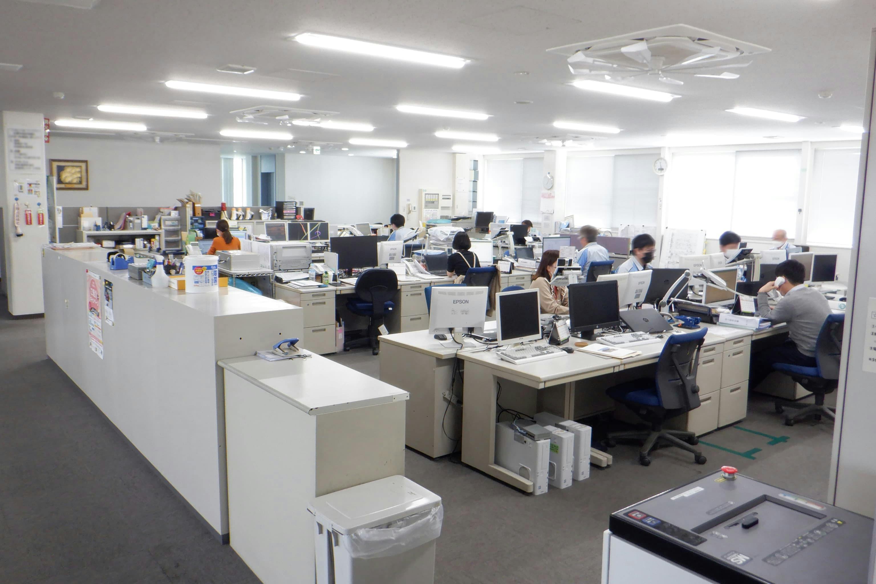 以前のオフィス