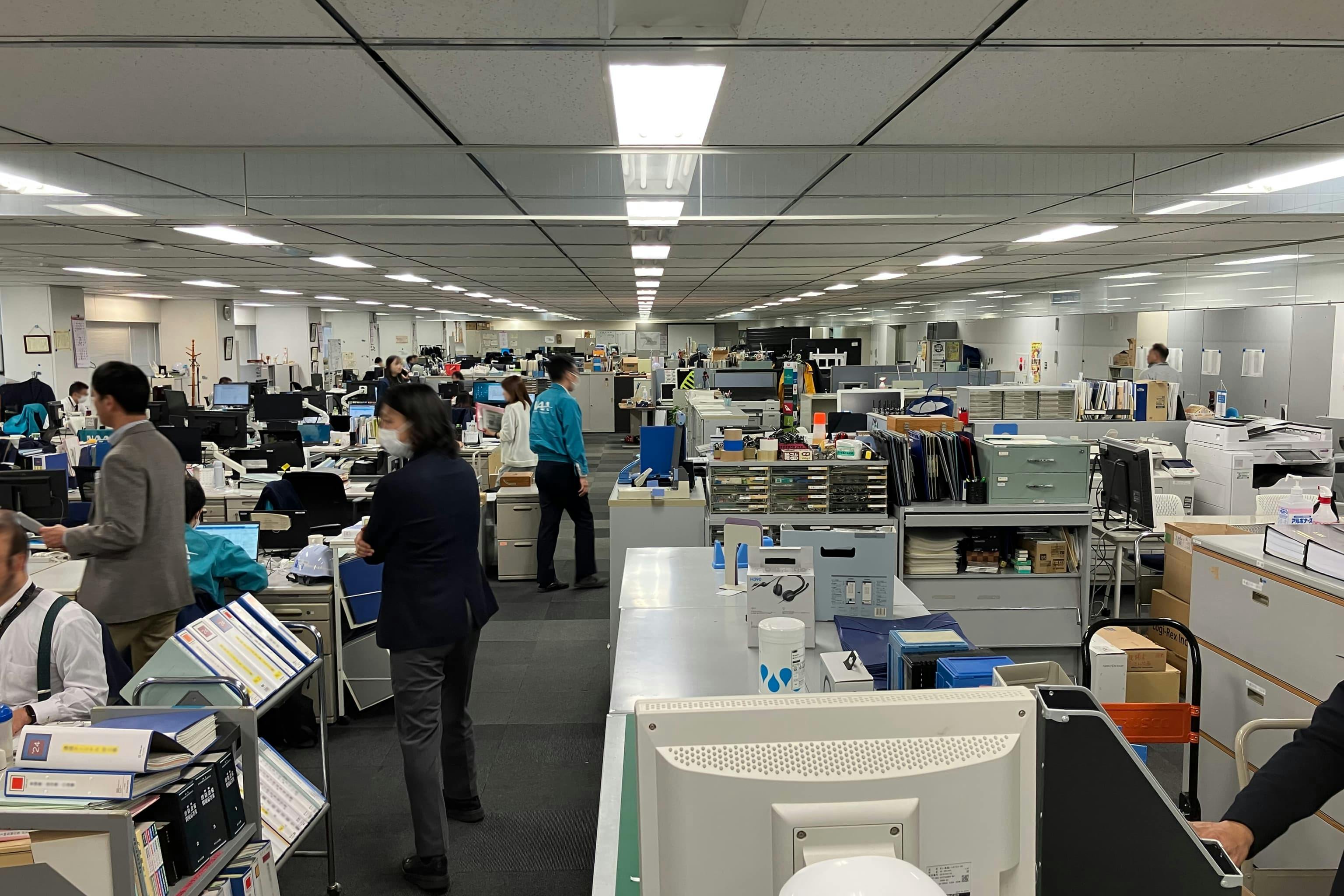 以前のオフィス