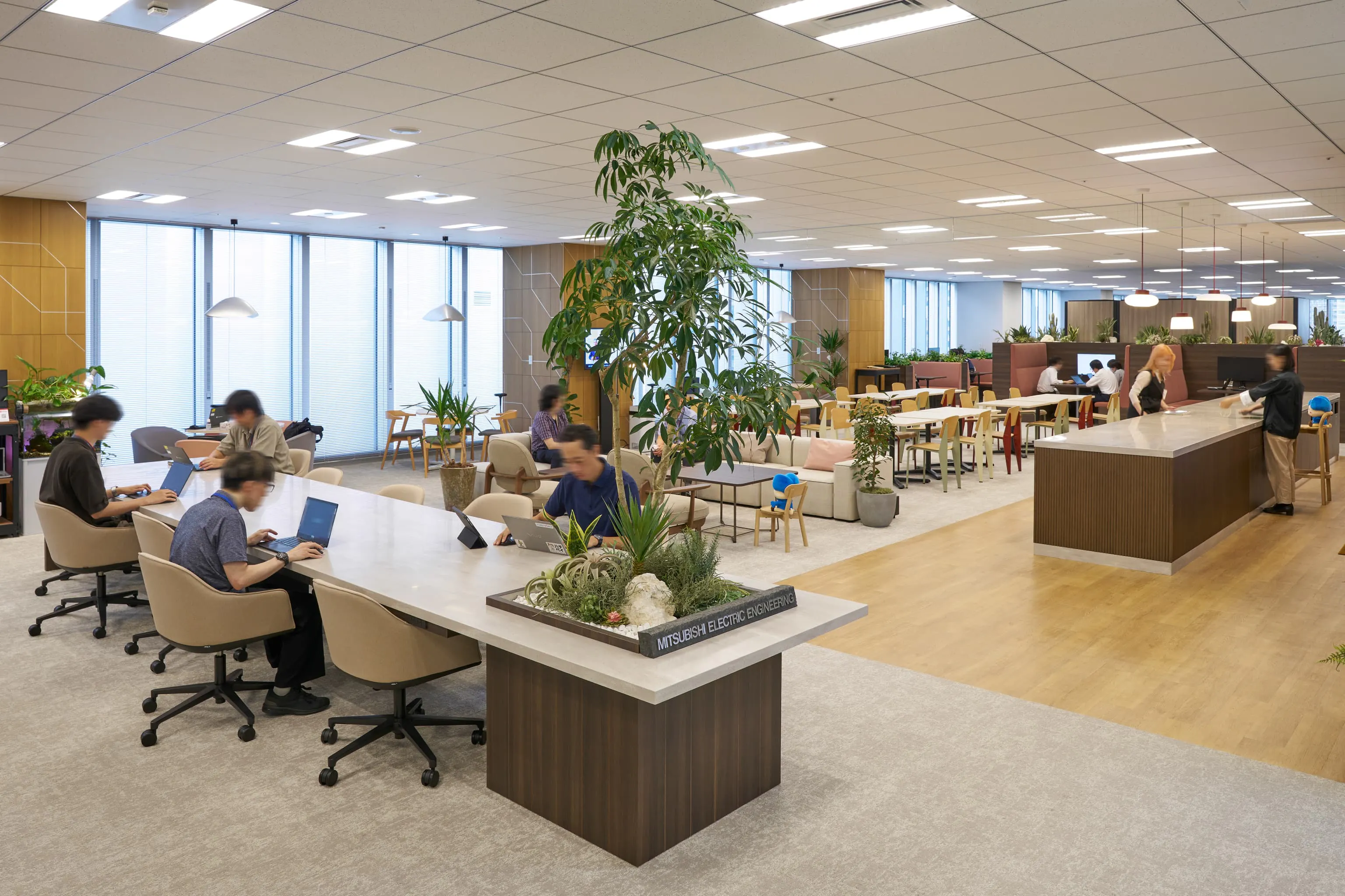 <em>10FCozy Café</em> 三菱電機エンジニアリング株式会社 様