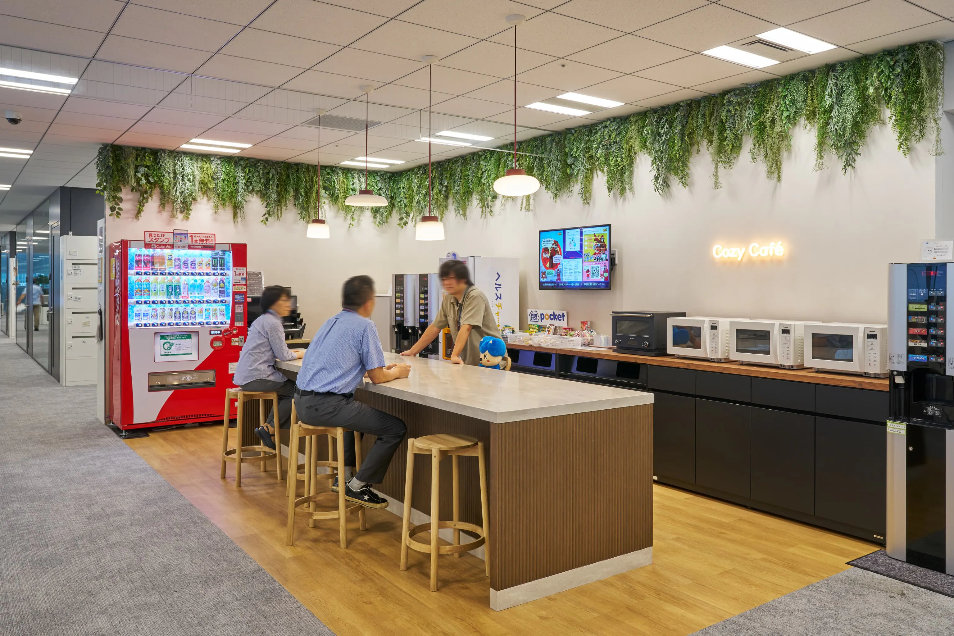 <em>9FCozy Café</em> 三菱電機エンジニアリング株式会社 様