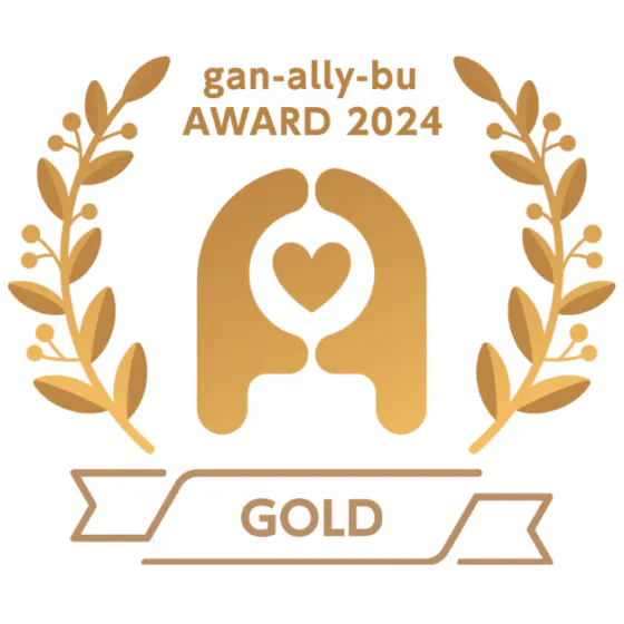 がんアライアワード2024 ゴールド受賞