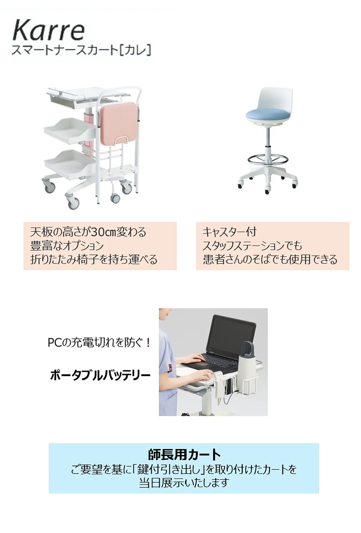 スマートナースカート カレ