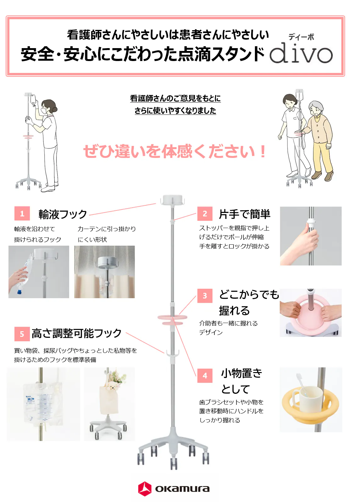 点滴スタンド［ディーボ］