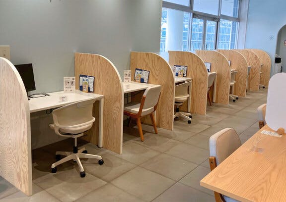 子ども向け学習家具「mirumio(ミルミオ)」が東急株式会社が運営するリラックスワークラウンジ「東急relark (リラーク)」に導入されています。