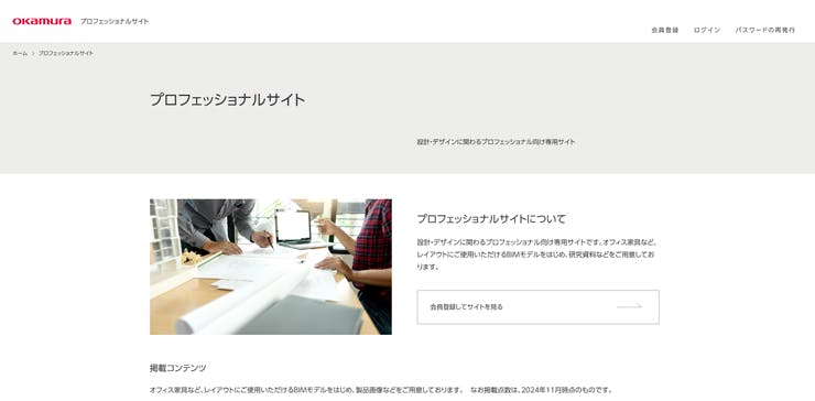 プロフェッショナルサイト