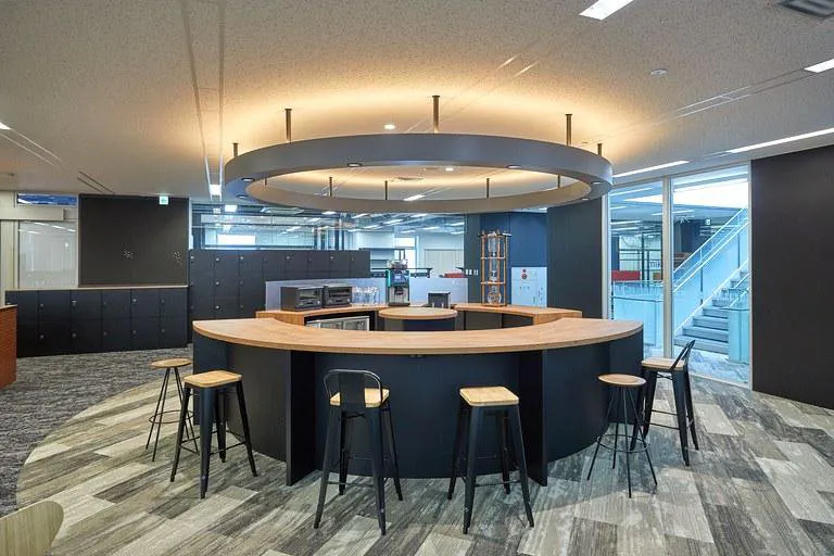 The café area