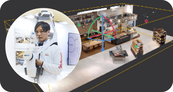 店舗3Dスキャン